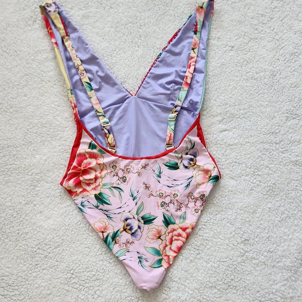 New!Agua Bendita Tulipa Korin One Piece Swimsuit‎